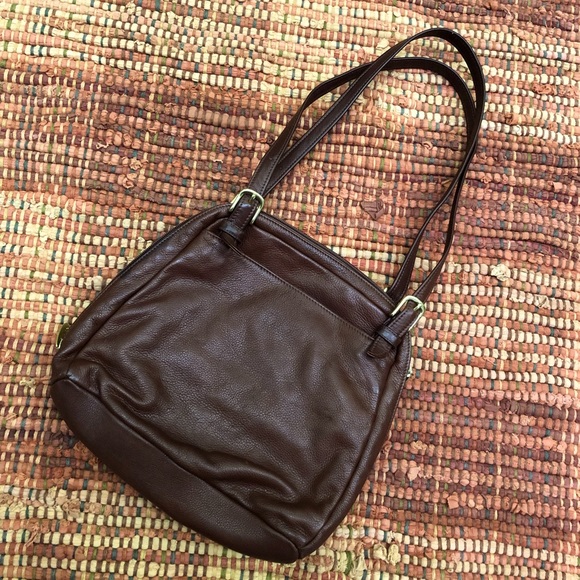 Vintage Handbags - Libaire Leather Shoulder Bag